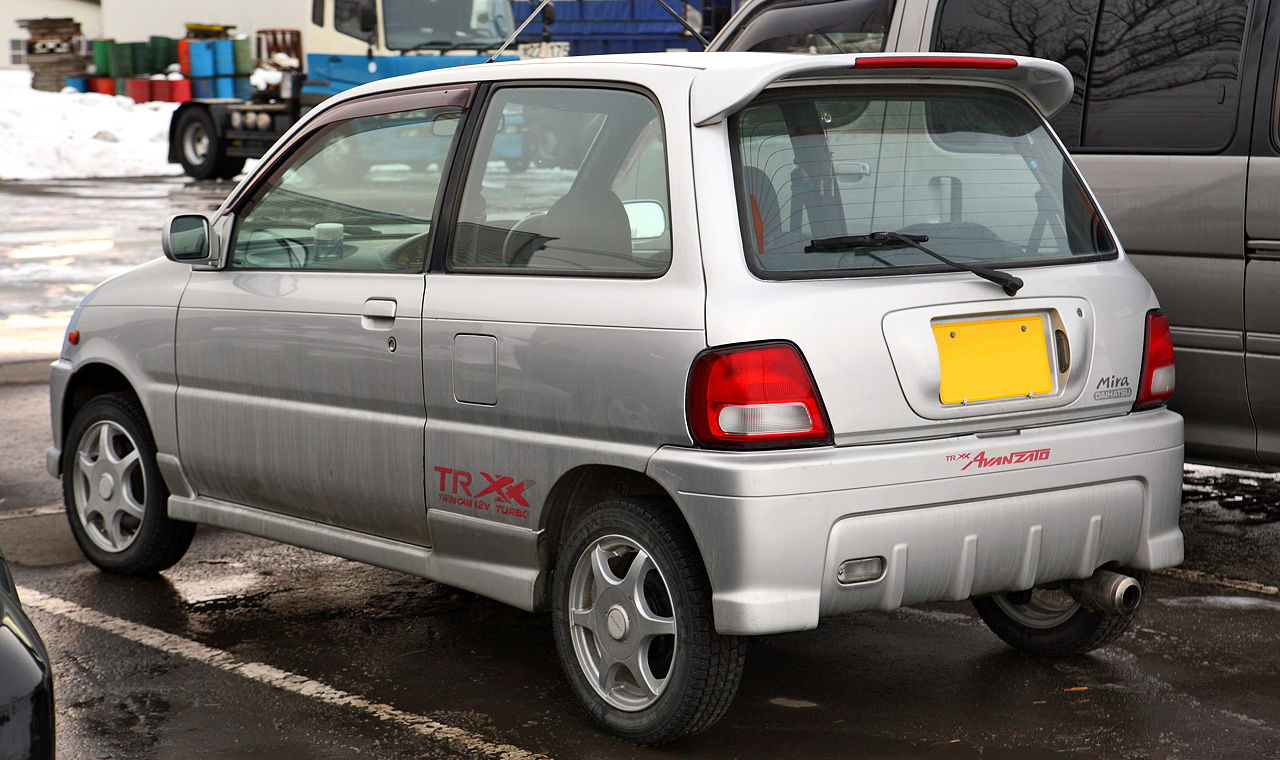 Daihatsu Mira Mira Avanzato TR-XX (Credit: Tennen-Gas Wikicommons)