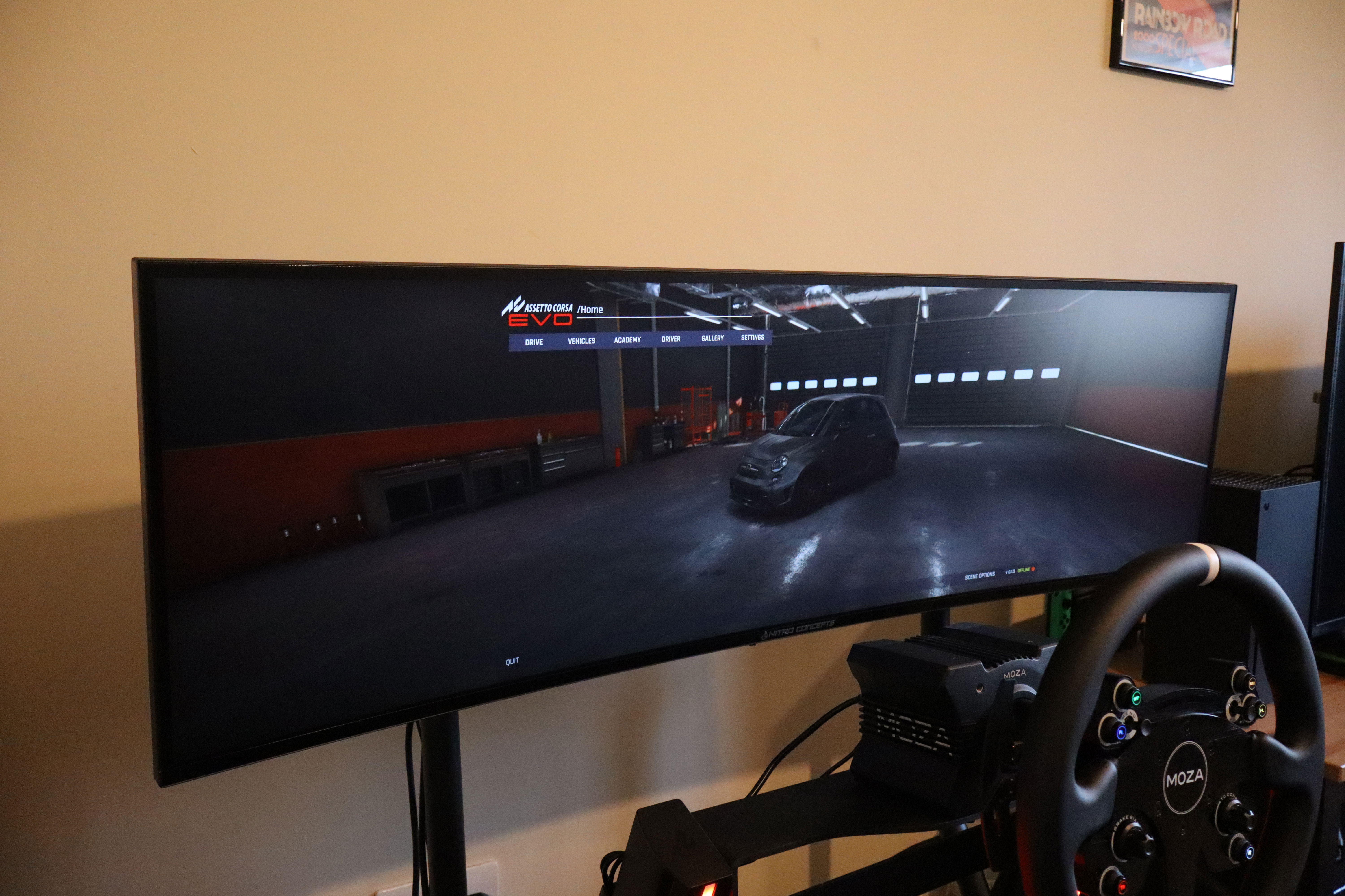 Nitro Concepts SM1 Sim Racing Monitor