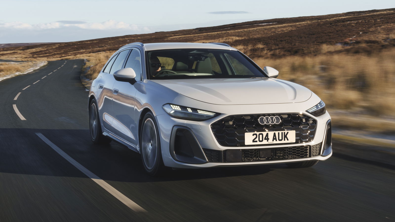 Audi A5 Avant - front, driving