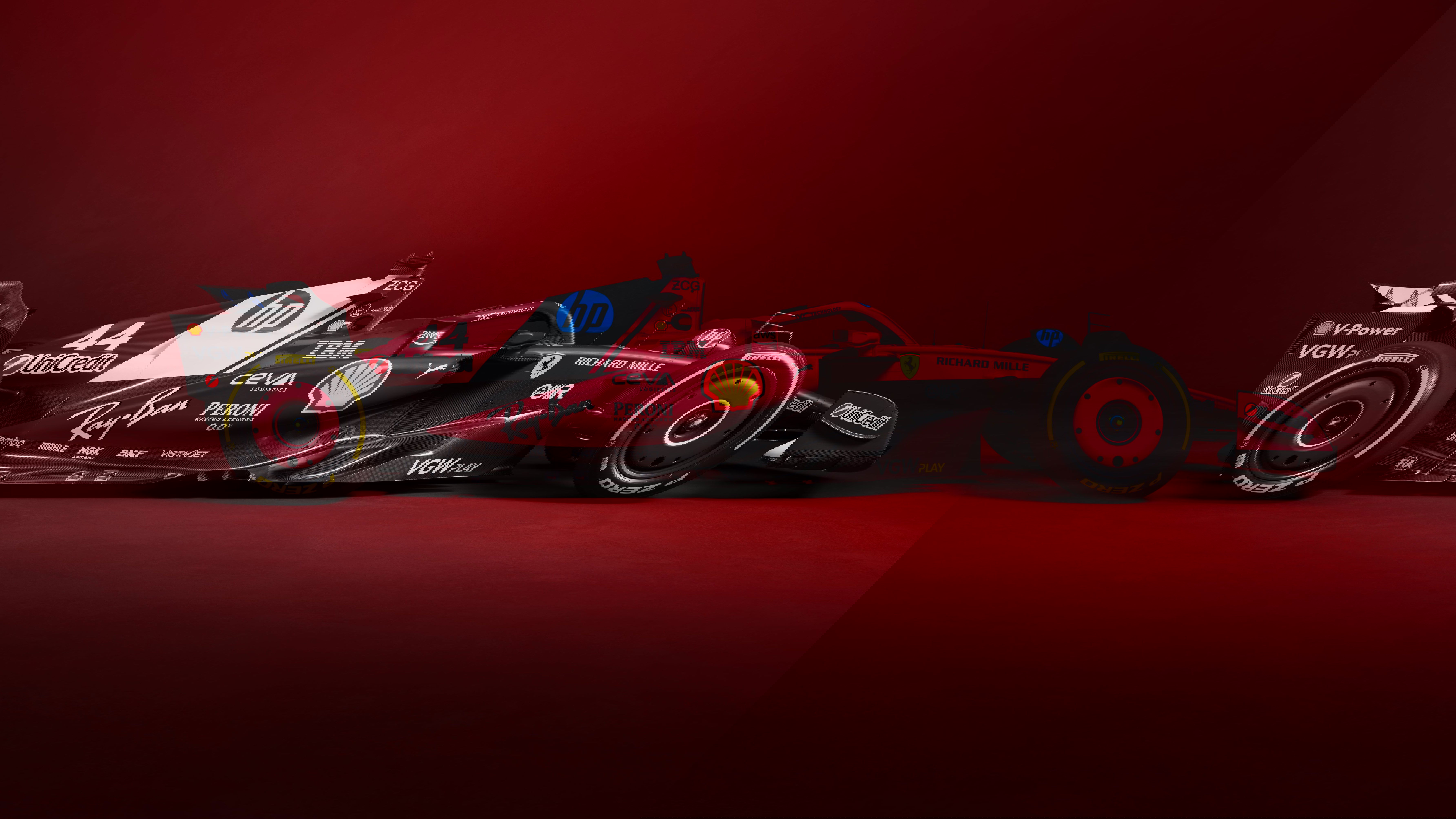 2025 Ferrari F1 car