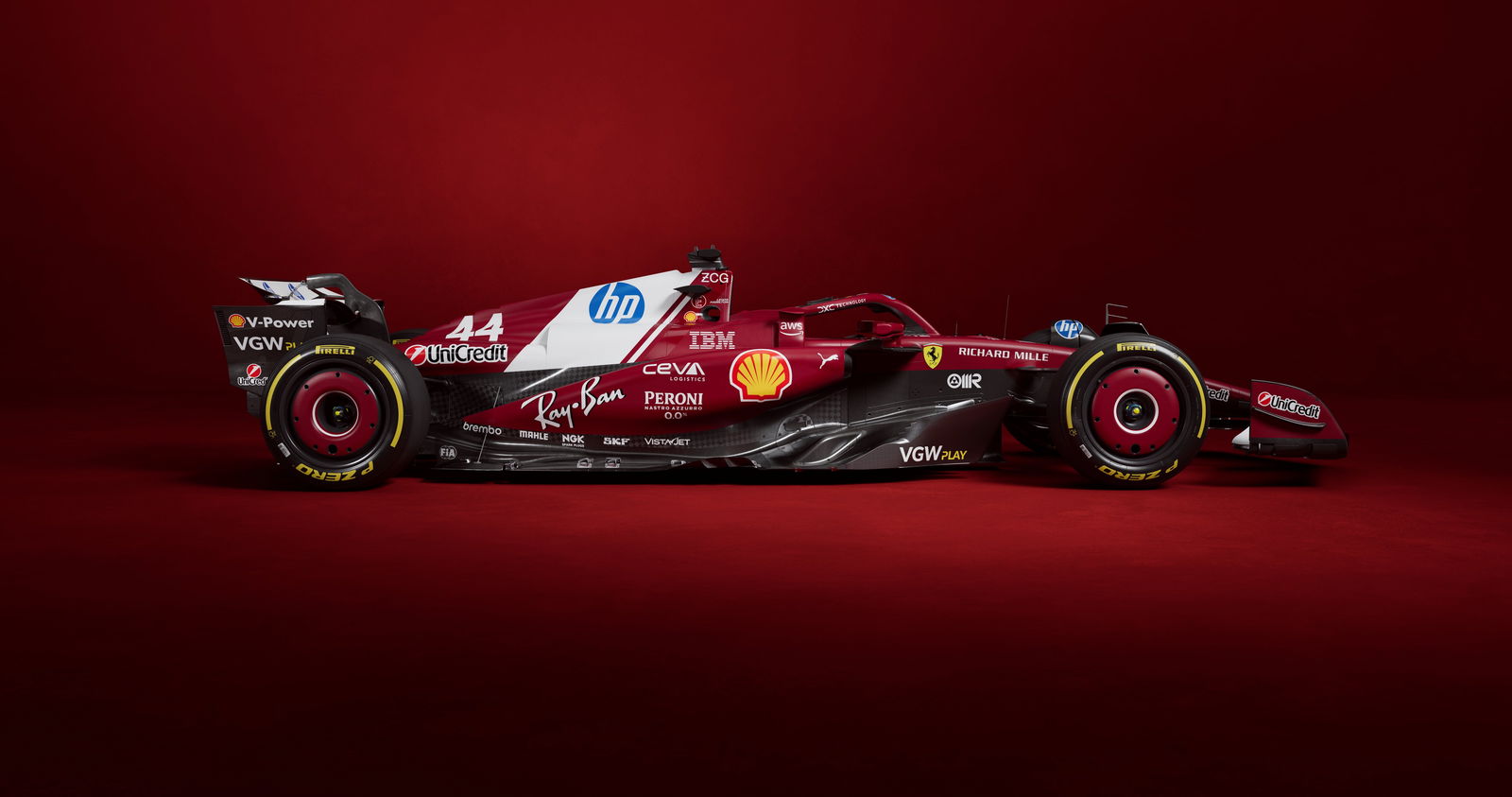 2025 Ferrari F1 car