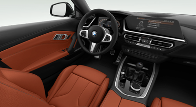 BMW Z4 Handschalter with Magma Red interior