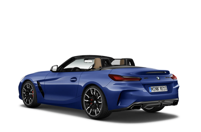 BMW Z4 Handschalter in Portimao Blue