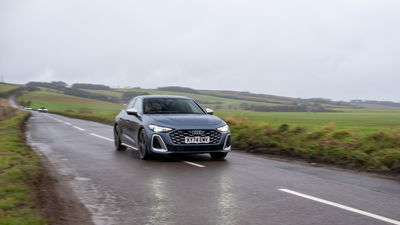 Audi S5 - front, driving