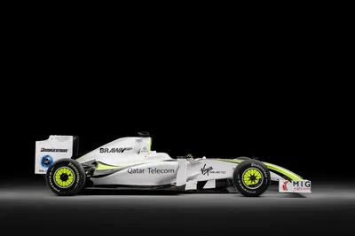 Brawn BGP 001 - side