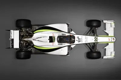 Brawn BGP 001 - overhead