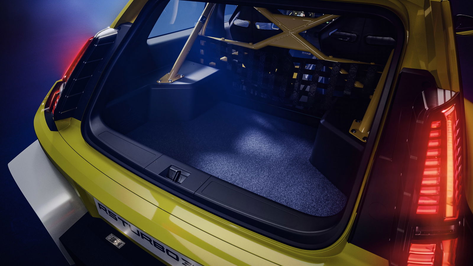Renault 5 Turbo 3E - boot