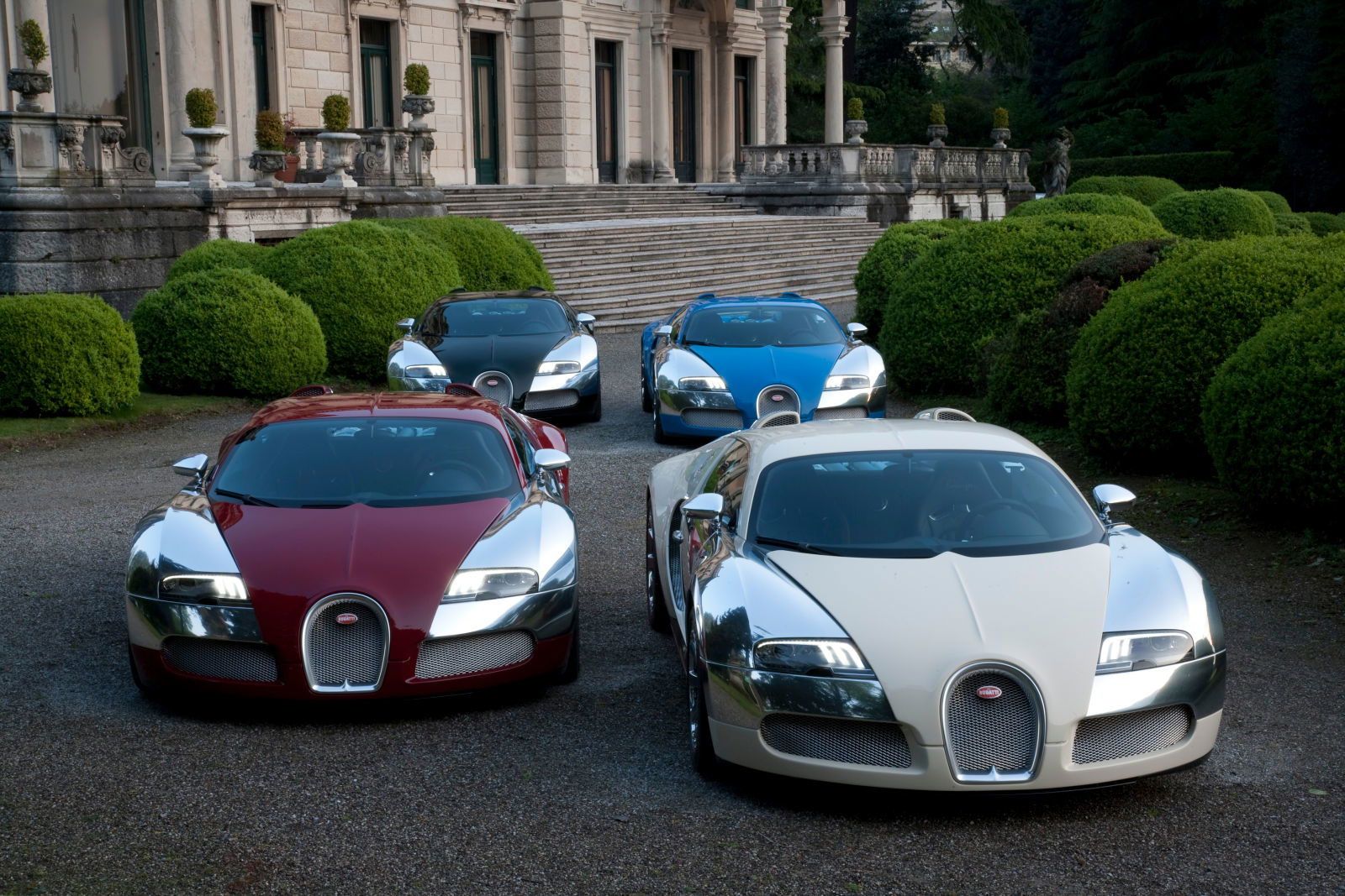 Bugatti Veyron Villa d'Este special editions