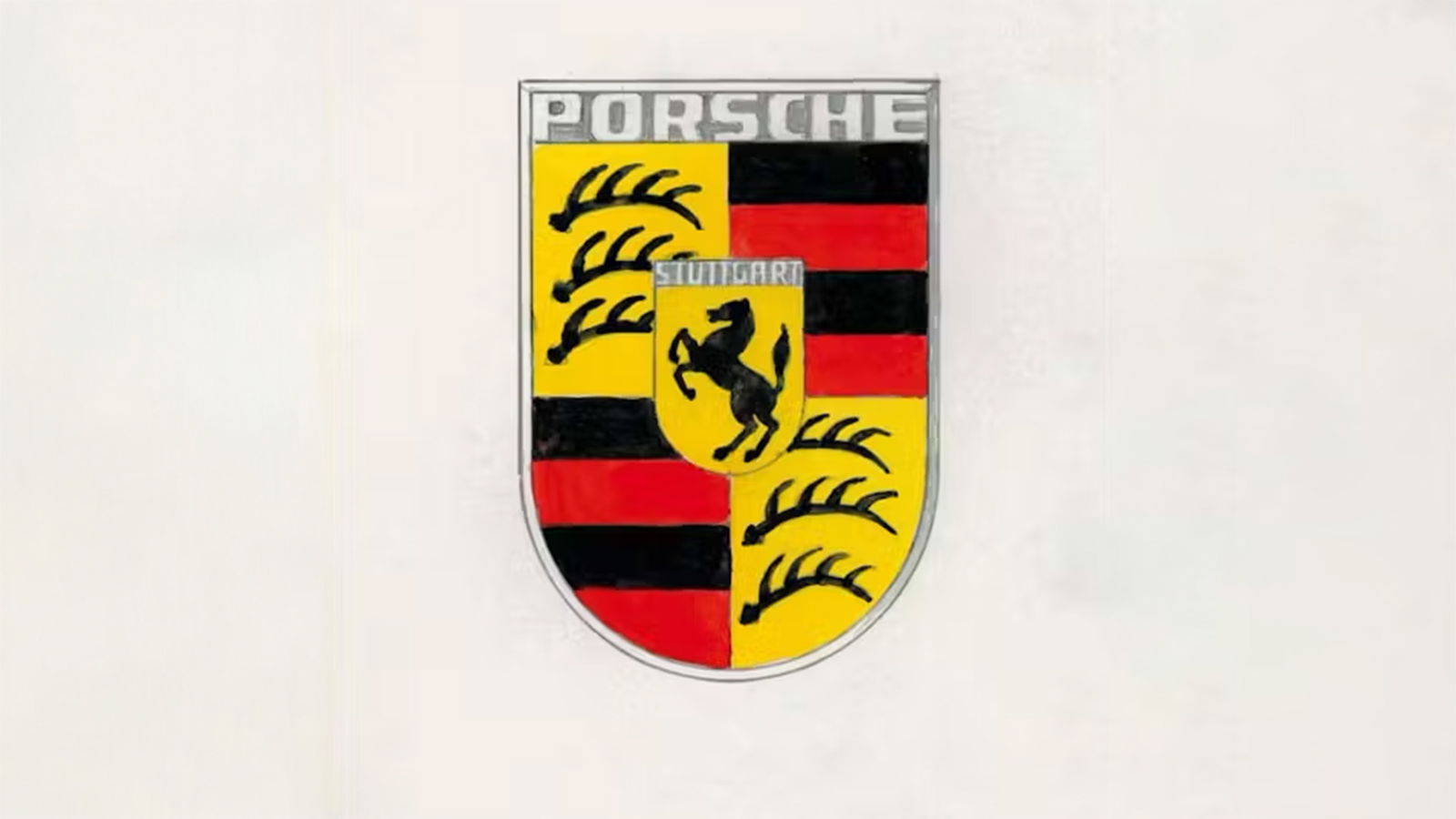 1952 Porsche badge