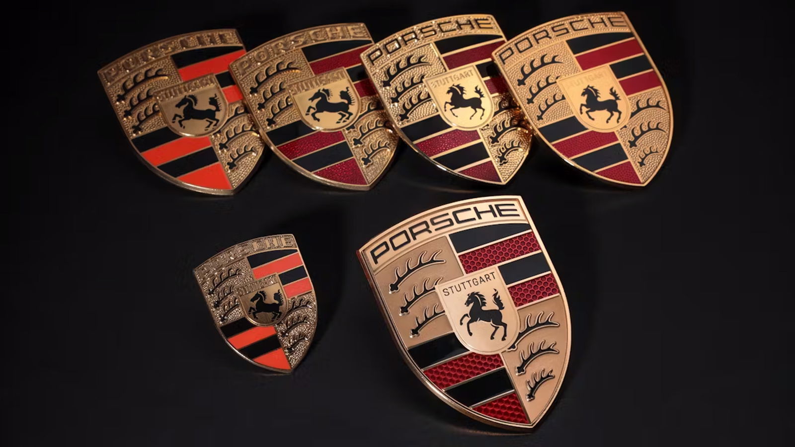 Porsche badge evolution