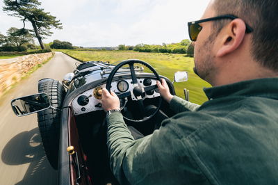 Bentley Blower Jnr - driving