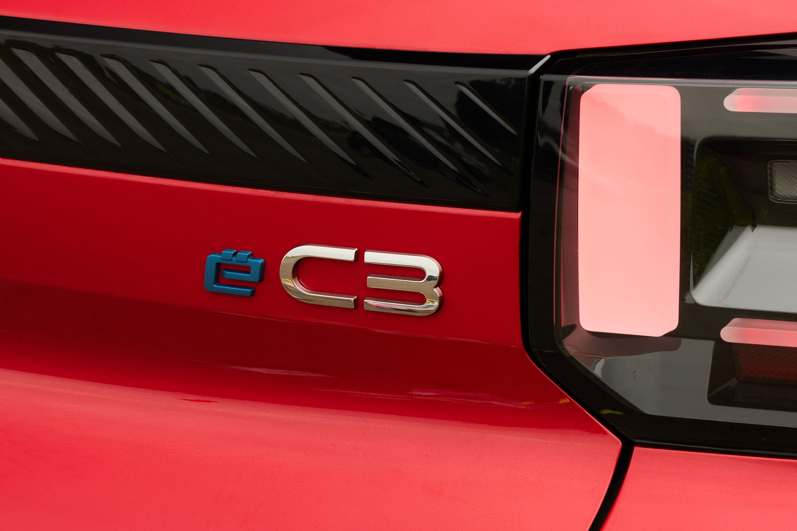 Citroen e-C3 - rear detail