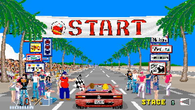 OutRun in-game screenshot
