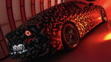 Mercedes-AMG EV saloon teaser - rear