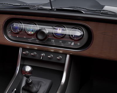 Callum Designs E-Type - interior detail