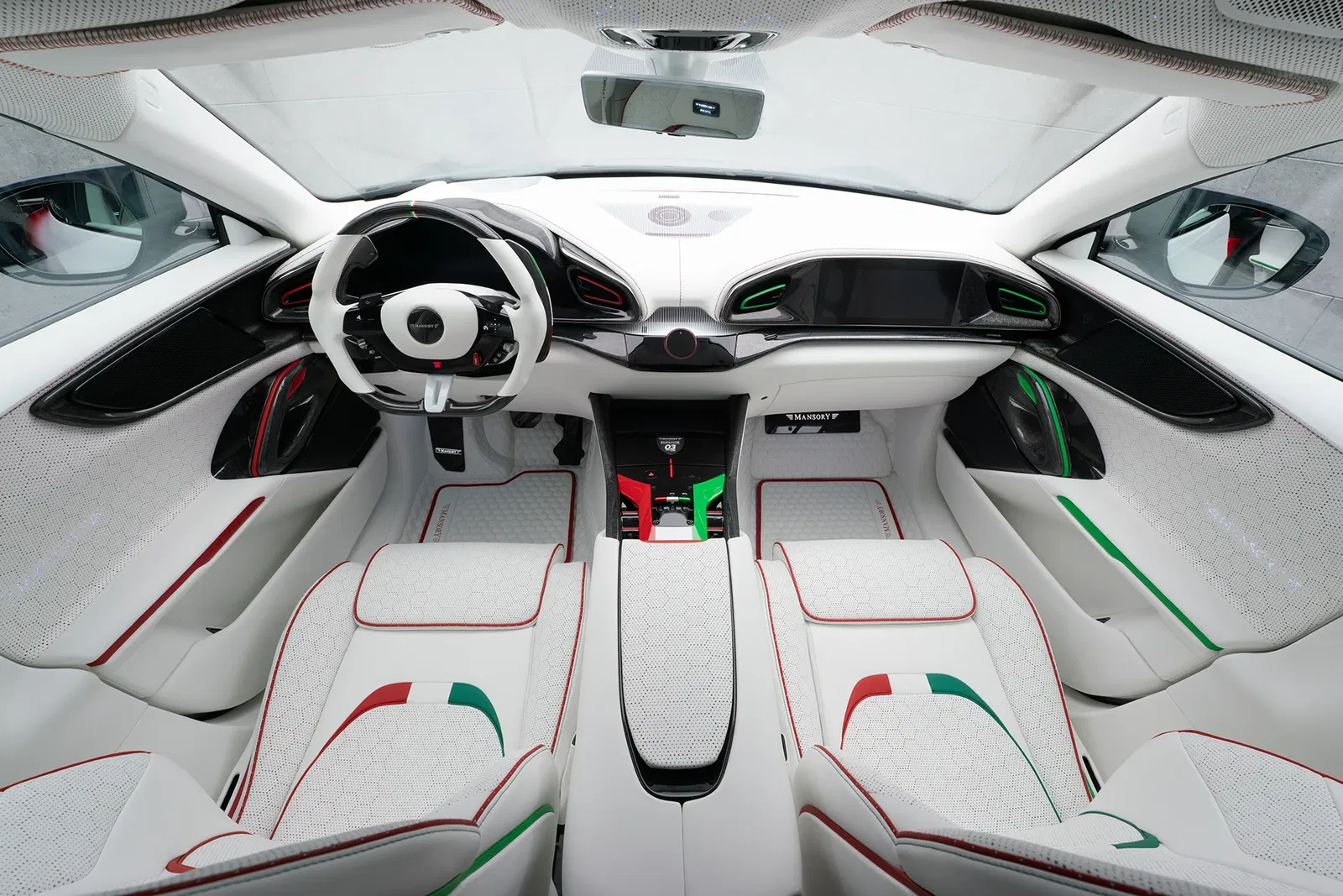 Mansory Pugnator Tricolore - interior