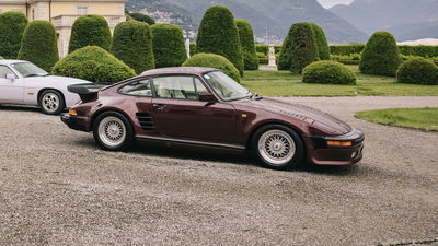 Porsche 911 Turbo Flachbau - side