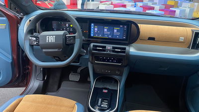 Fiat Grande Panda 4x4 concept, interior