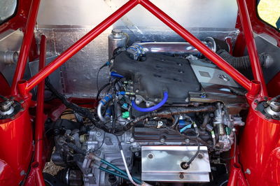 Nissan Micra 350SR - engine bay
