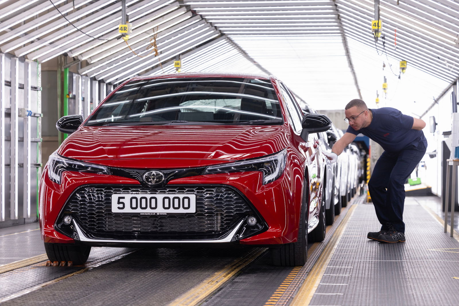 Toyota's Burnaston, Derbyshire plant
