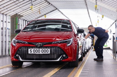 Toyota's Burnaston, Derbyshire plant