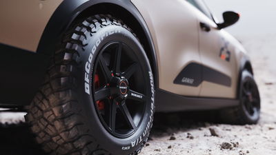 Vauxhall Frontera Gravel - wheel detail