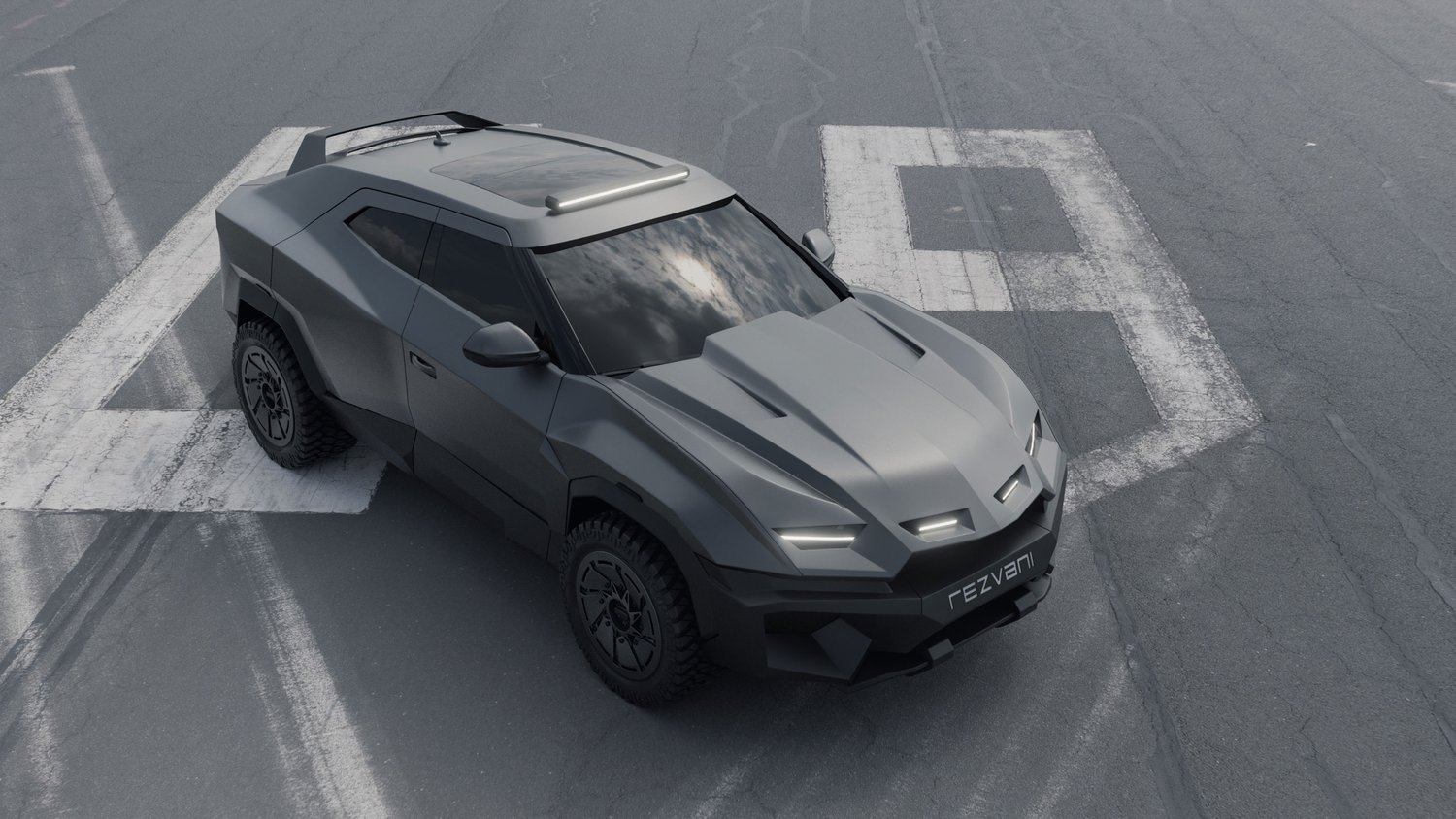 Rezvani Knight - front