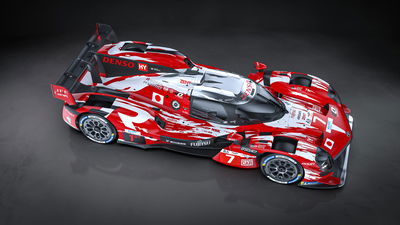 Toyota GR010 Le Mans 2025 livery - top