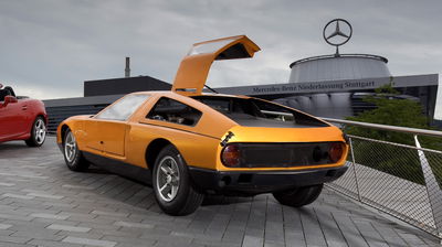 Mercedes C111 - rear