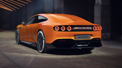 Mercedes Concept AMG GT XX - rear