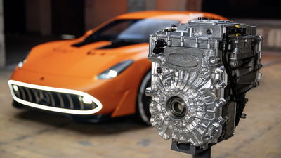 Mercedes Concept AMG GT XX - motor