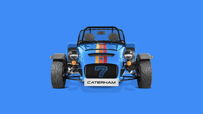 Caterham Seven 310 Encore - blue, front