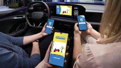 Pictionary in an Audi