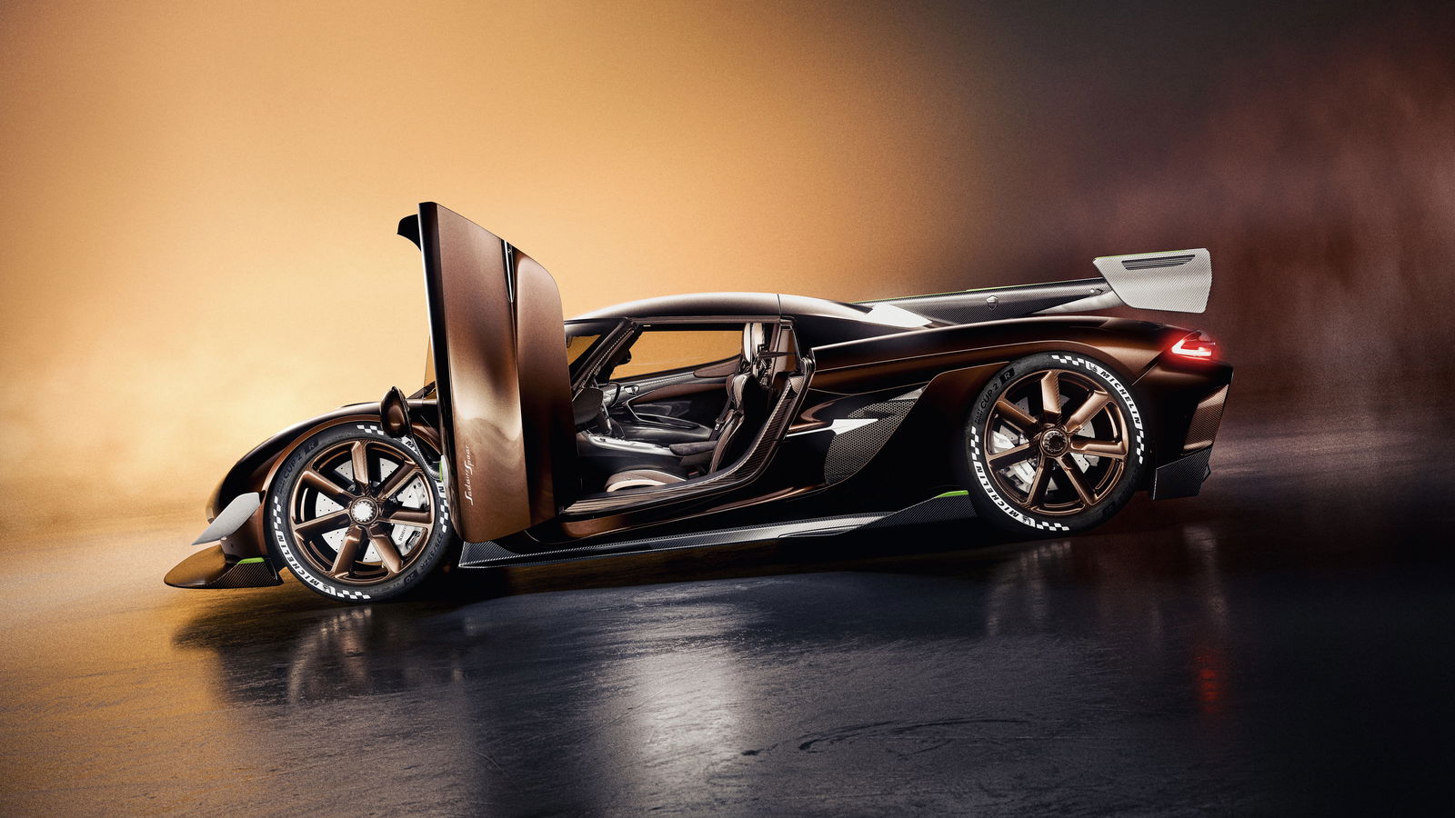 Koenigsegg Sadair's Spear - side, doors open