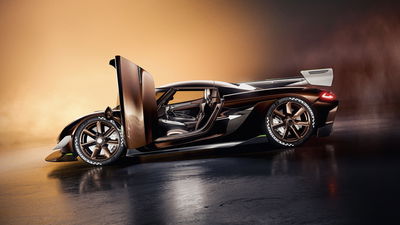 Koenigsegg Sadair's Spear - side, doors open