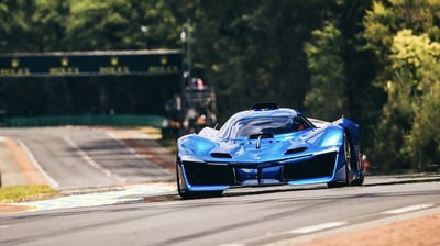 Alpine Alpenglow Hy6 prototype at Le Mans