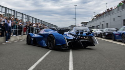 Alpine Alpenglow Hy6 prototype at Le Mans