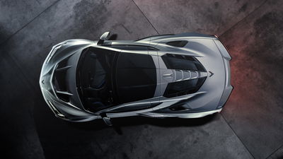 Chevrolet Corvette ZR1X - overhead