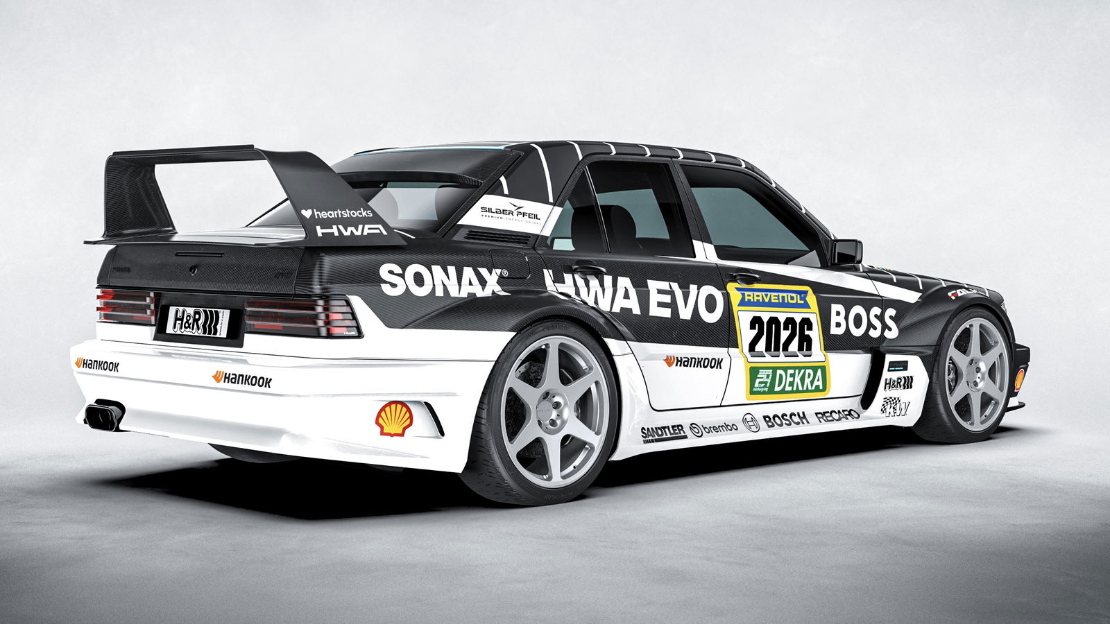 HWA Evo - DTM livery, rear