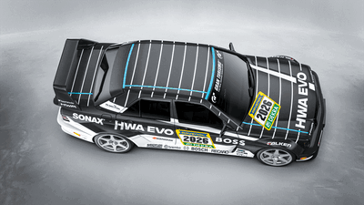 HWA Evo - DTM livery, overhead