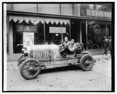 A Lexington car that ran at Pikes Peak in the early 1920s