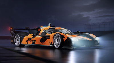 McLaren LMDh car - front