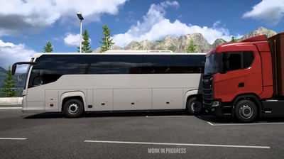 Euro Truck Simulator 2 coach teaser