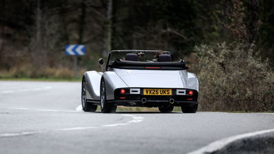 Morgan Supersport - rear, driving