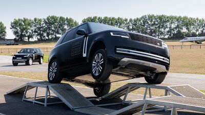 Range Rover Electric, front