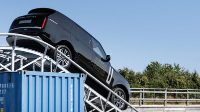 Range Rover Electric prototype - rear