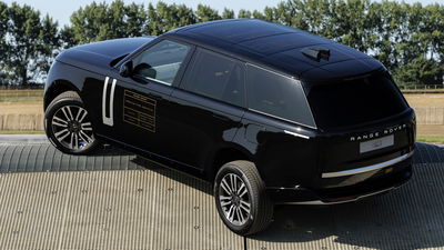 Range Rover Electric prototype - rear