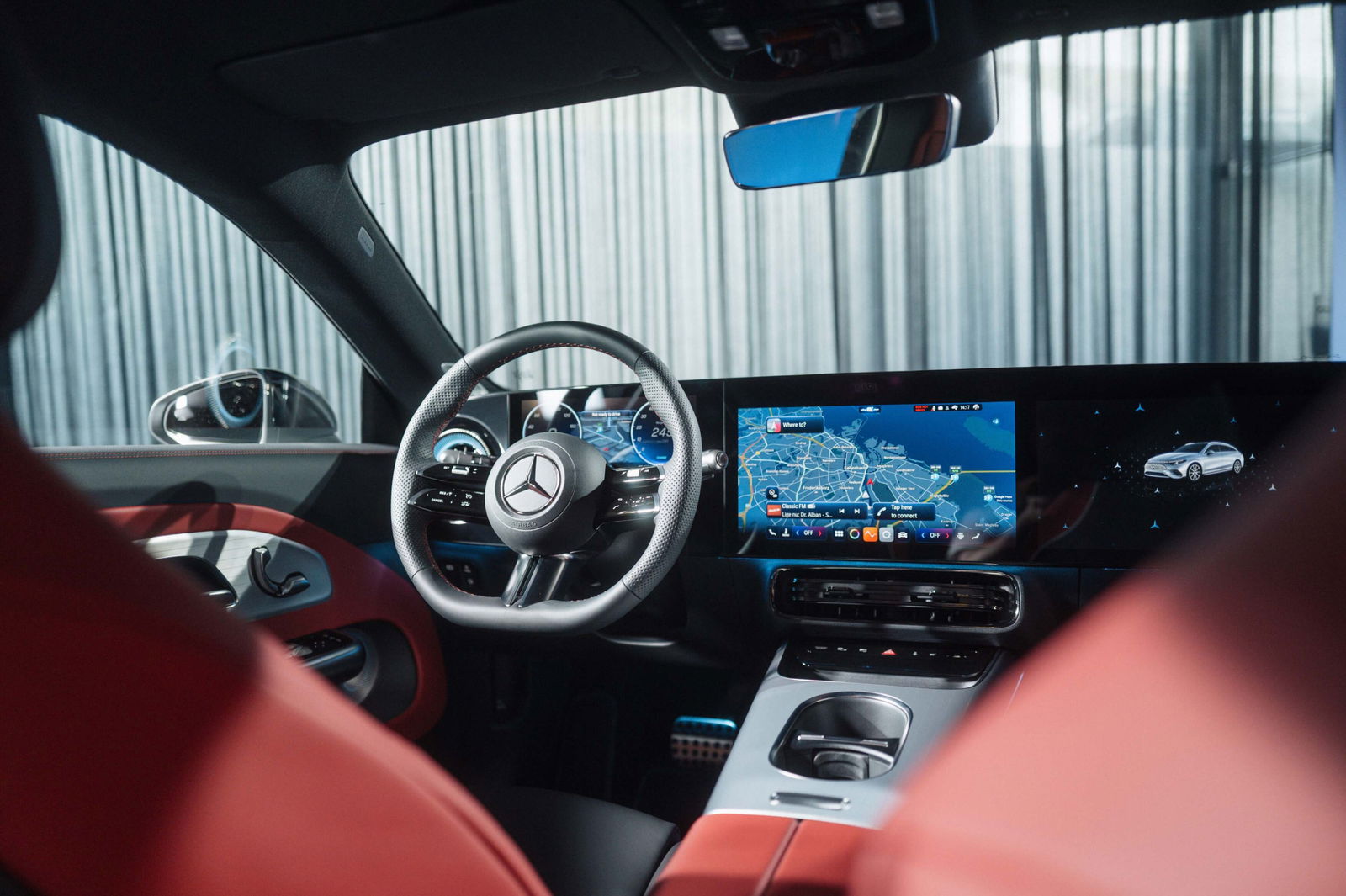 Mercedes CLA Shooting Brake - interior