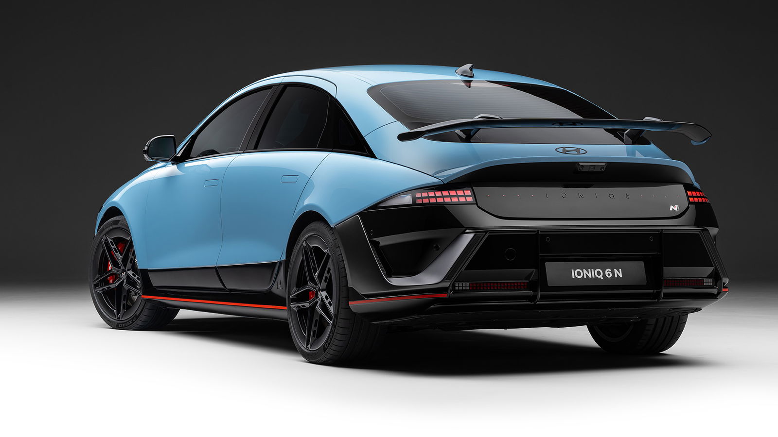 Hyundai Ioniq 6 N, rear