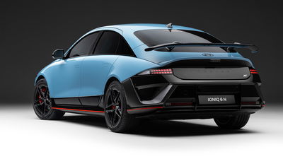 Hyundai Ioniq 6 N, rear